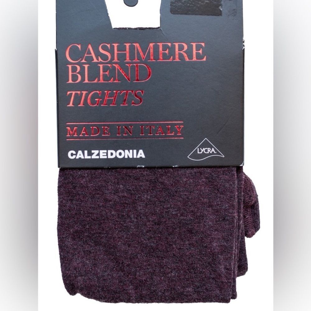 Calzedonia Cashmere Blend Tights - Deep Purple